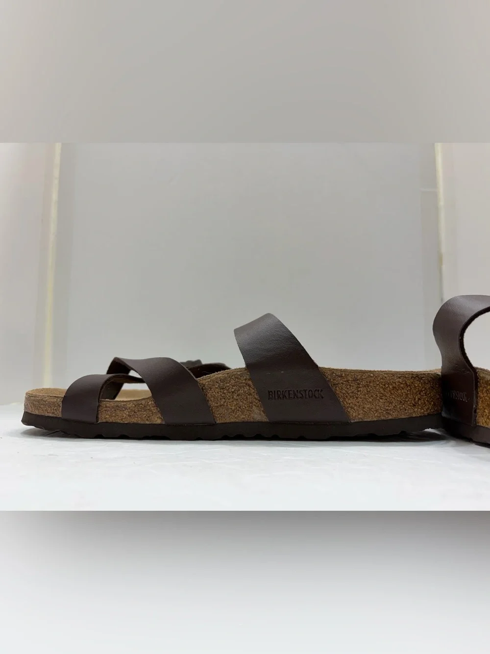 Birkenstock Mayari Brown Oiled Leather Sandals Women Size 9 / Men 7 (EU 40)